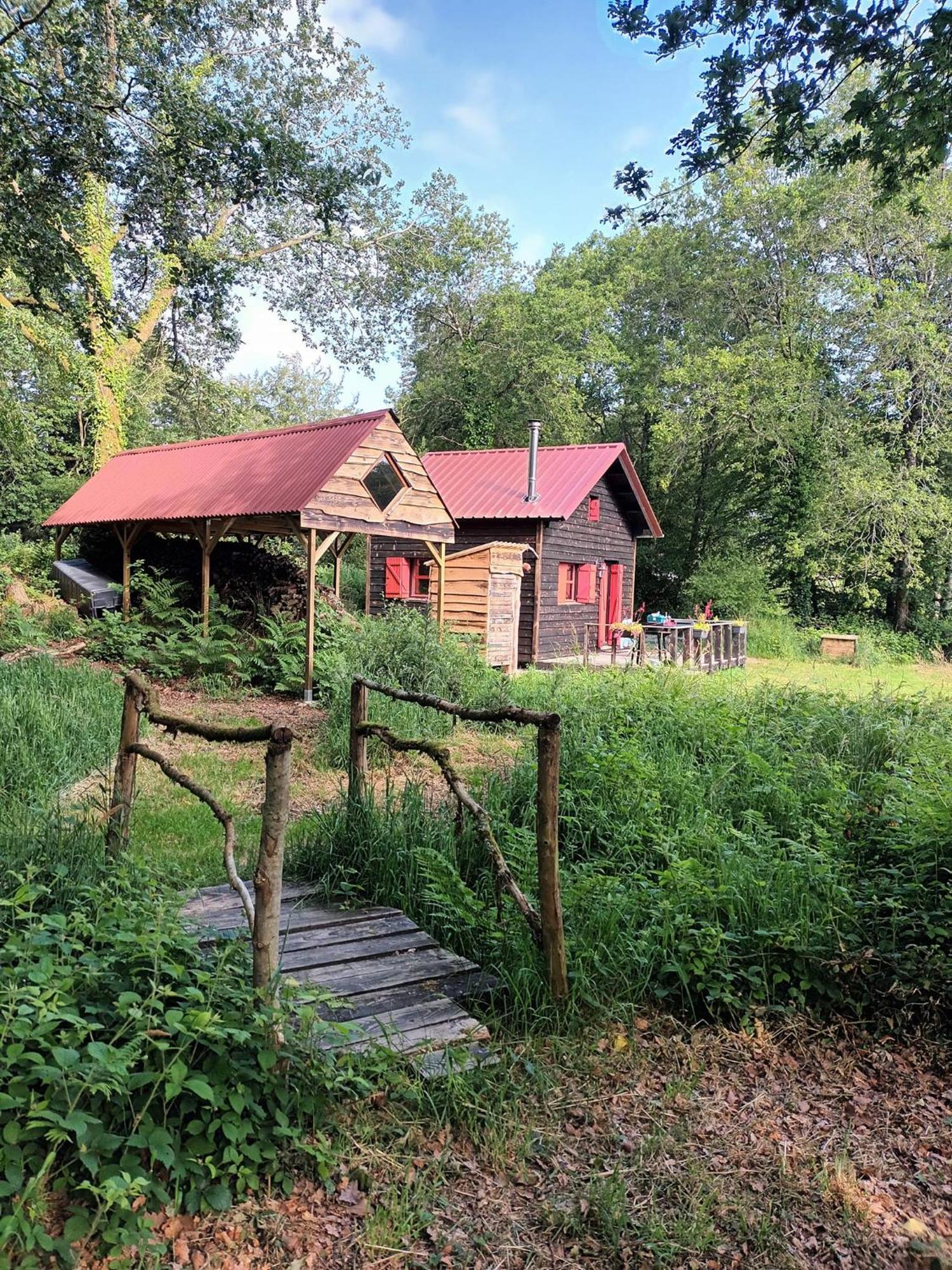 Chalet Cosy En Lisiere De Foret Paule Ngoại thất bức ảnh